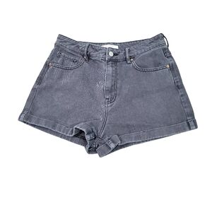 PacSun Black Women's Denim Mom Shorts - Size 28.